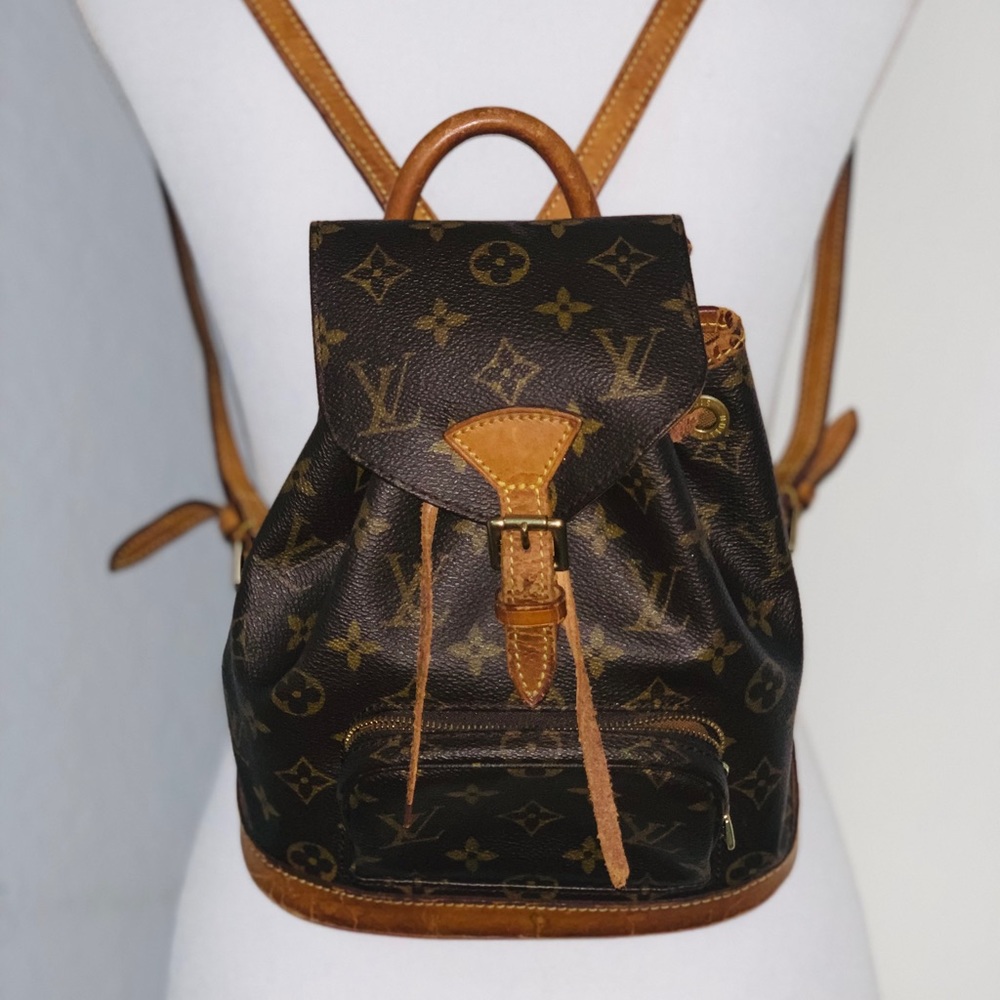 ❌SOLD❌❤️AUTH❤️Louis Vuitton Montsouris PM Backpack - Picture 1 of 12